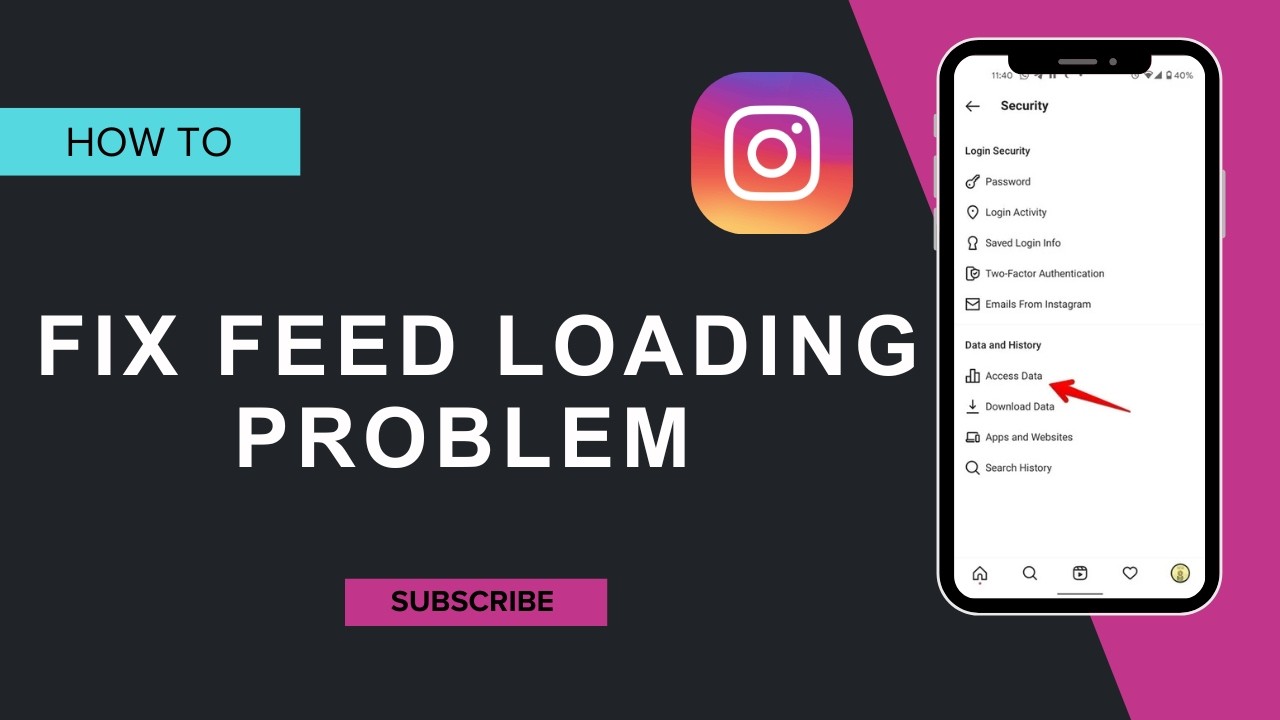 How to fix Instagram feed loading problem !