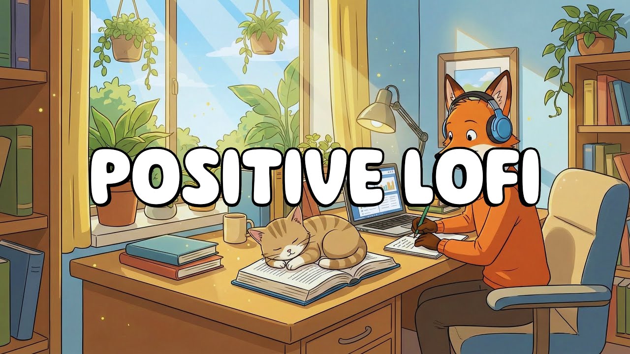 Positive Focus ☀️ Happy Lofi Beats for Study & Work
