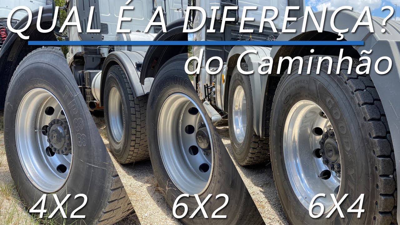 VOCÊ SABE A DIFERENÇA DO CAVALO MECÃNICO 4X2, 6X2 E 6X4??? SE LIGA NESSE VÍDEO EXPLICATIVO AUTO RF