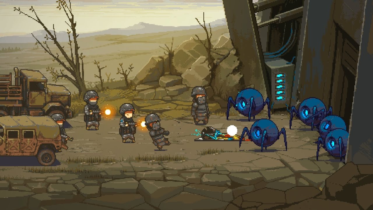 Location 10 - Military vs Aliens Intro Cutscene [HD] (Dead Ahead: Zombie Warfare)