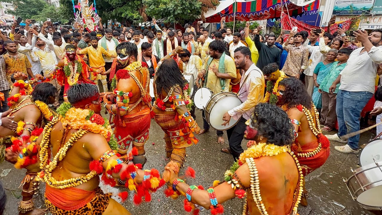 50 Potharajulu Entry at Balkampet Yellamma Rathotsavam 2026 | Balkampet Bonalu 2026 #balkampet 