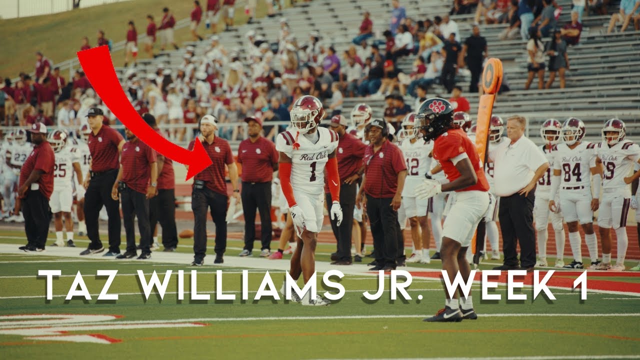 Taz Williams Jr. vs. Ranked Colleyville Heritage Goes to the Wire!!!🏈