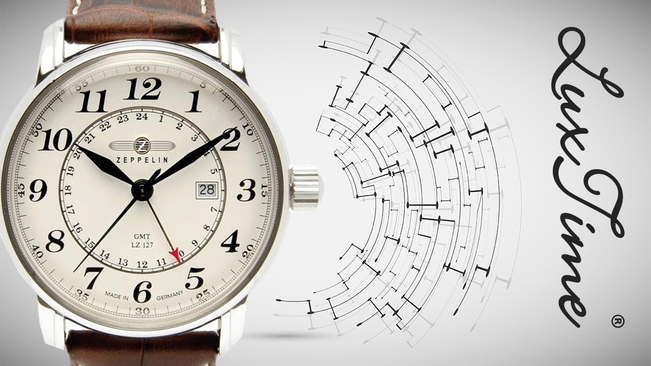Zeppelin Men's 7642-5 LZ127 Count Watch Review - Đồng hồ cổ điển bền bỉ của Đức