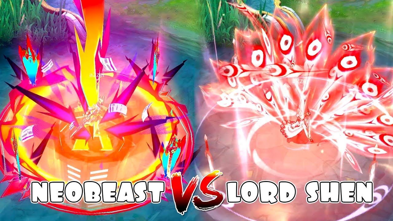 Ling Neobeast VS Lord Shen Skin Comparison
