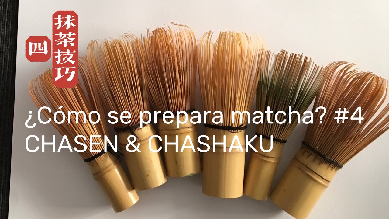 ¿Cómo preparar MATCHA? #4 mal uso de chasen y chashaku
