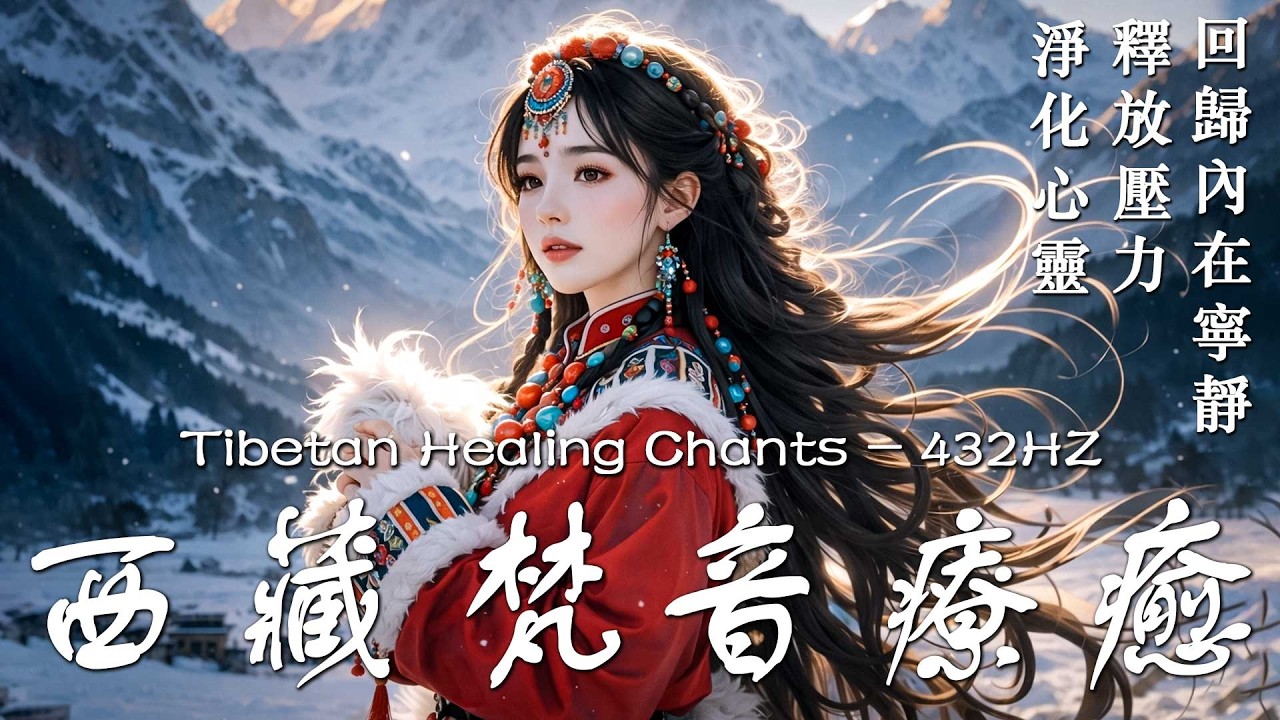 西藏梵音療癒432Hz｜高原靜心誦唱・淨化心靈與深度冥想 Tibetan Healing Chants 🎧