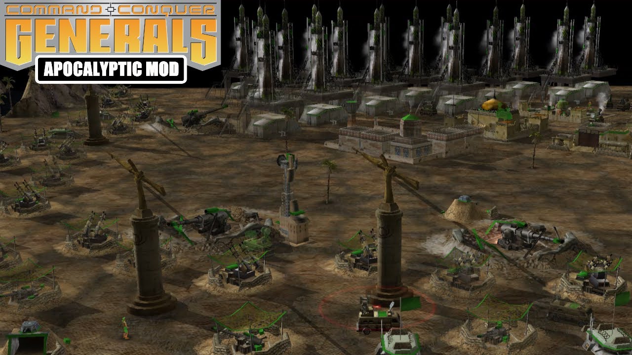 GLA GREAT LEADER VS ALL USA GENERALS! C&C Generals Zero Hour Apocalyptic 2.2
