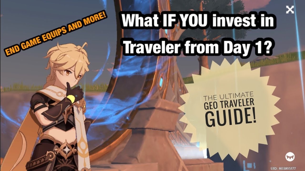 The ULTIMATE Geo Traveler Guide! Everything you need to know for END GAME Equips | Genshin Impact