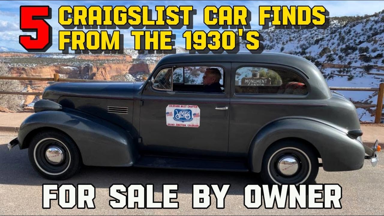 Classic American Cars Available for Sale: Owner Ready to Sell on Craigslist Marketplace