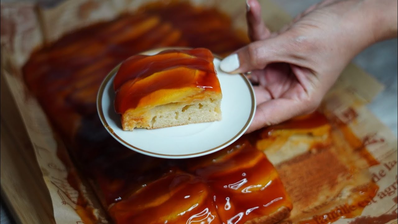 Torta de manzana-bizcocho de manzana- A mi manera AR