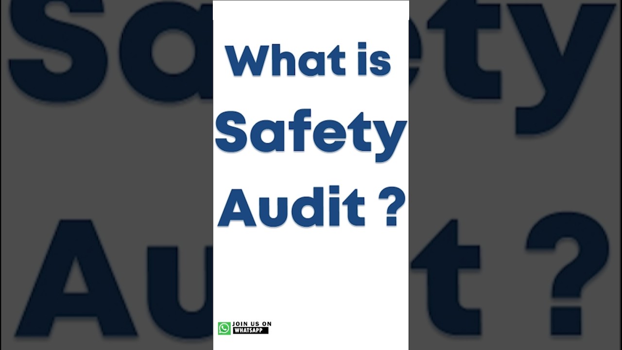 What is Safety Audit #healthandsafety #safetyfirst #Safetyaudit