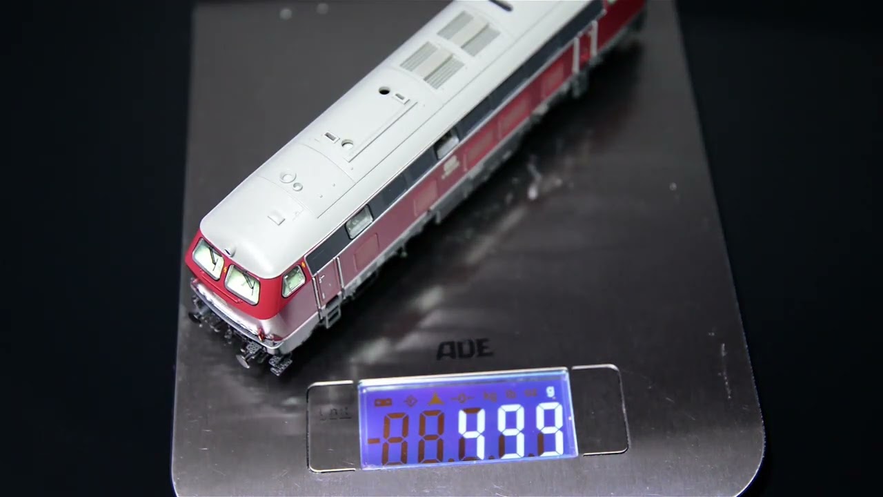 Esu Diesellocomotief, H0, BR 216, V160 130 DB, rood, met sound 31000