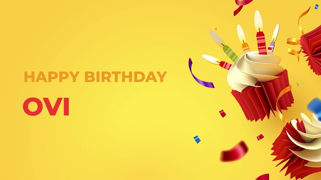 Happy Birthday Happy Birthday OVI ! - Happy Birthday Song made especially for You! 🥳