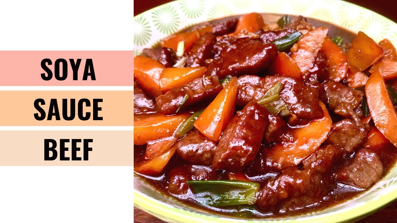 TENDER SOY SAUCE BEEF With Carrots QUICK & EASY | Aunty Mary Cooks 💕