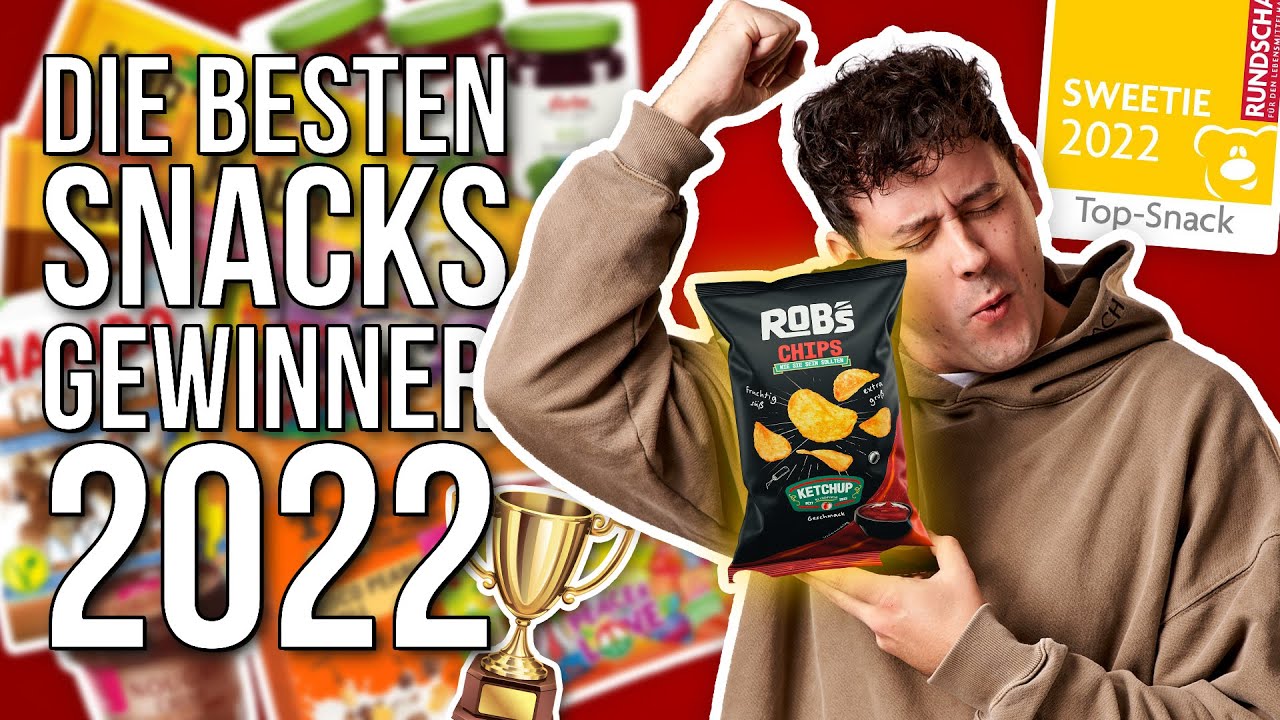 CrispyRob probiert Deutschlands GEWINNER SNACKS 2022!