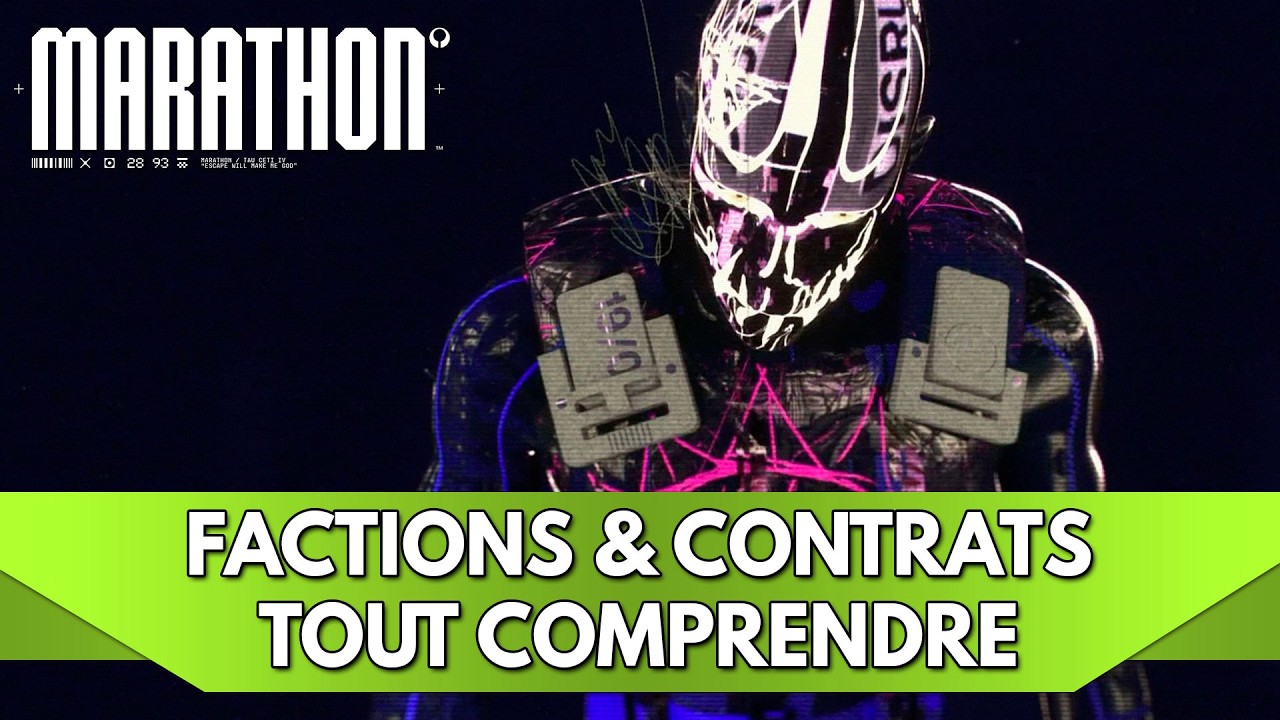 Marathon Tuto FR : Factions, Réputation & Contrats | Tout Comprendre ✔️