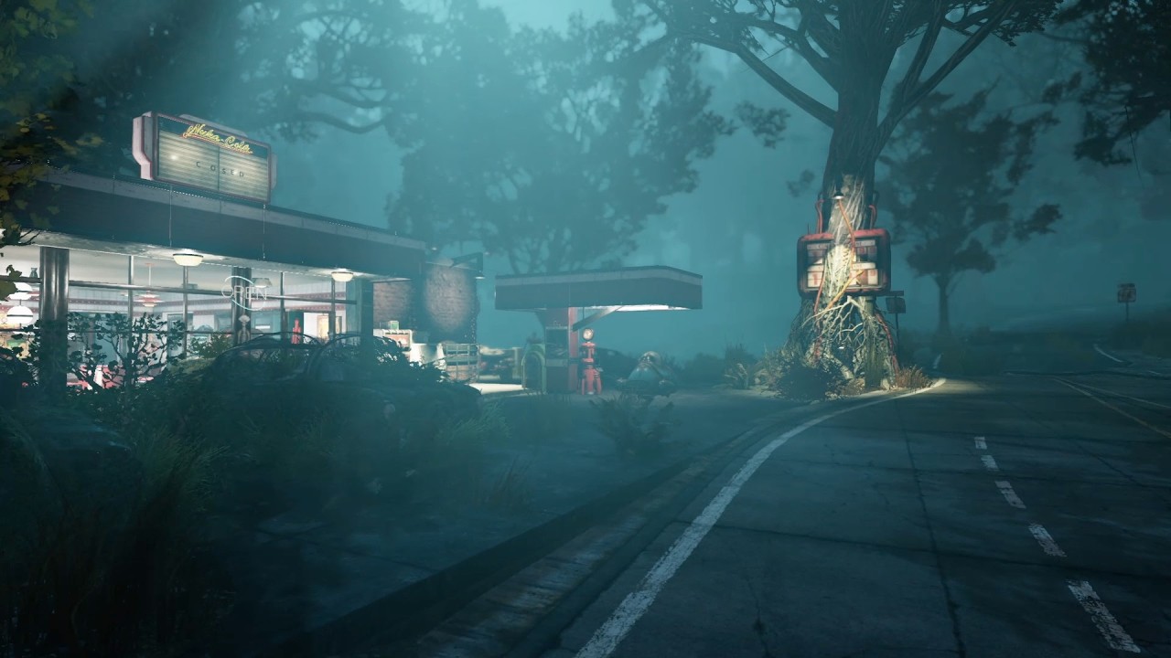 Red Rocket Gas Station - Fallout 76 Camp Tour