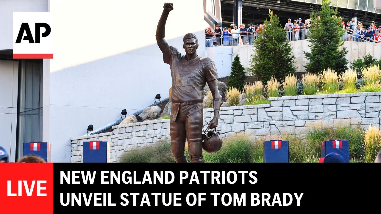 LIVE: New England Patriots unveil statue of Tom Brady