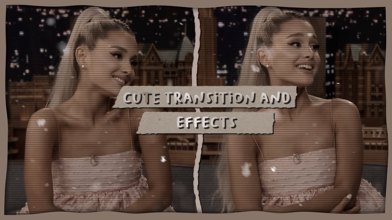 soft/cute transitions and effects ideas for edits