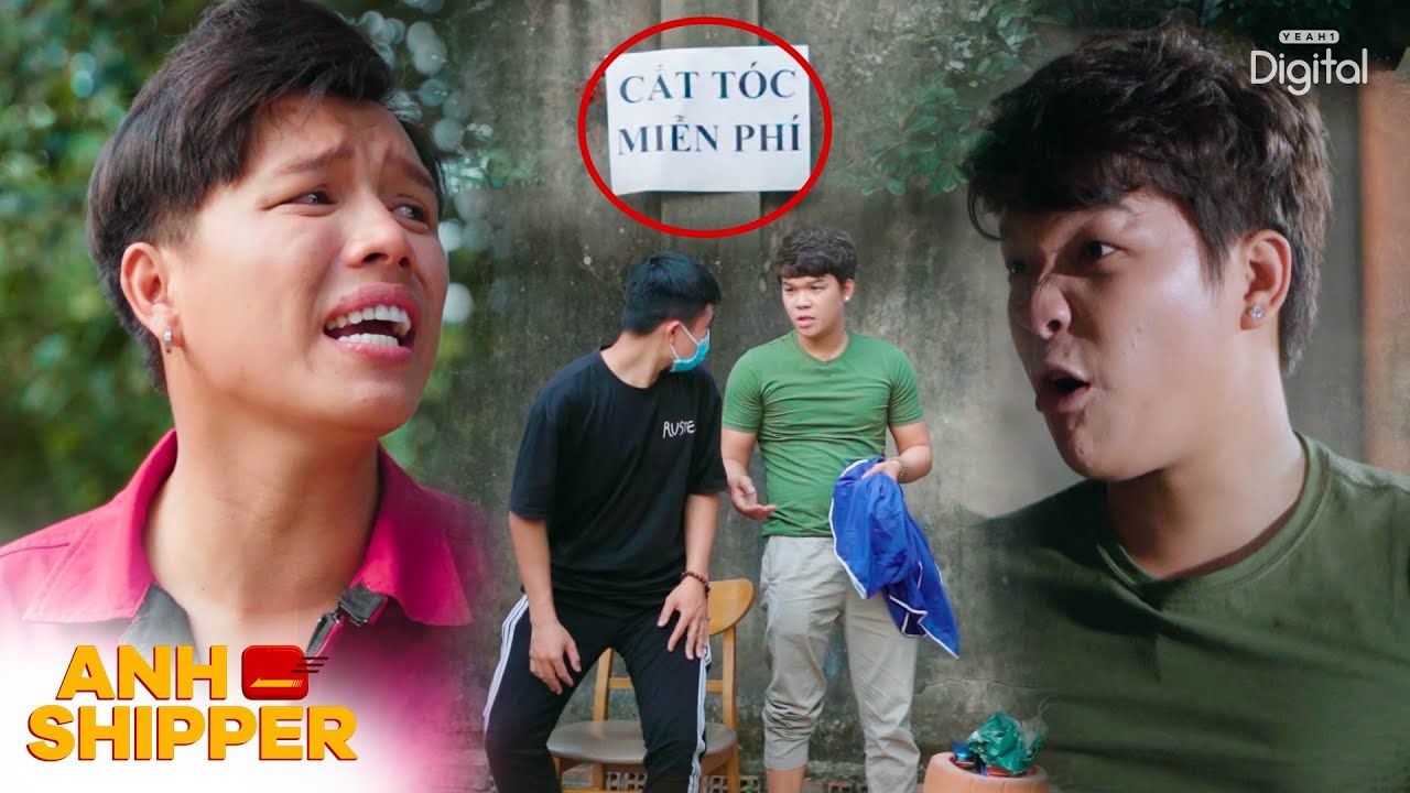 Hớt Tóc MIỄN PHÍ Lề Đường, Hớt Xong MẤT TIỀN Còn Dở Trò Lưu Manh | Anh Shipper 04