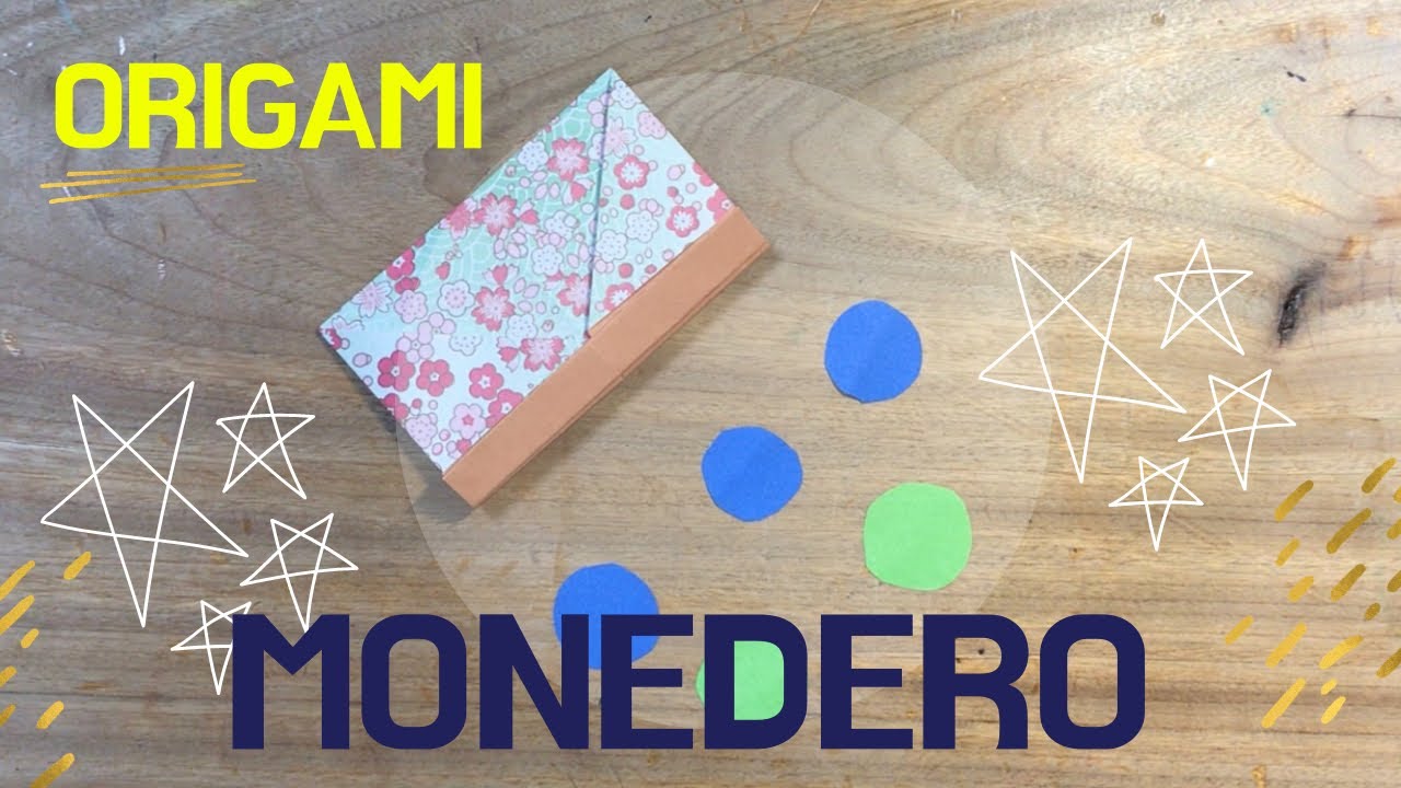 [ORIGAMI] Monedero/Coin Case/おさいふ, cómo hacer, diy