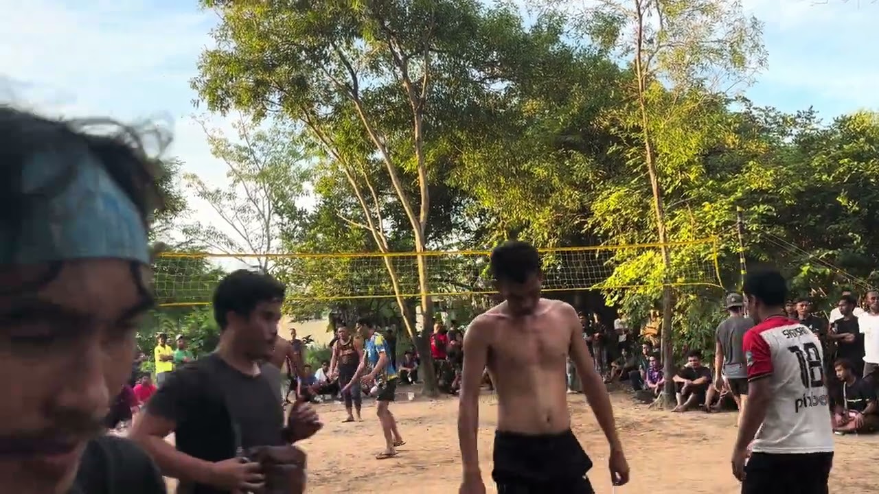 VOLLEYBALL TANJUNG ARU REMATHC 3KALI SINGLE KILL BLOCK GAMPUNG VS PATSIKING