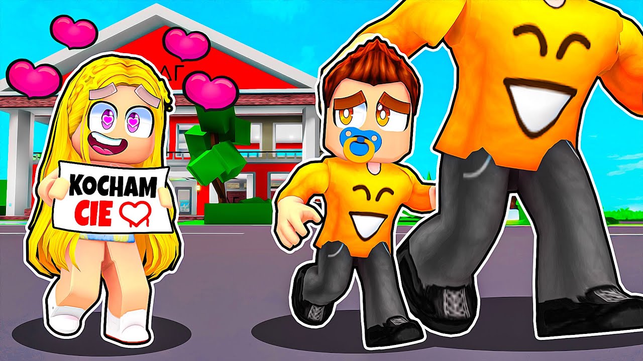DZIECKO SmileSlow IDZIE DO SZKOŁY na BROOKHAVEN w Roblox!