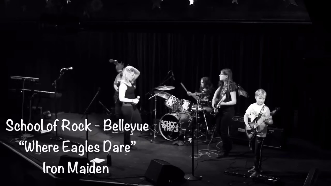 School of Rock - Bellevue “Where Eagles Dare” Iron  Maiden”