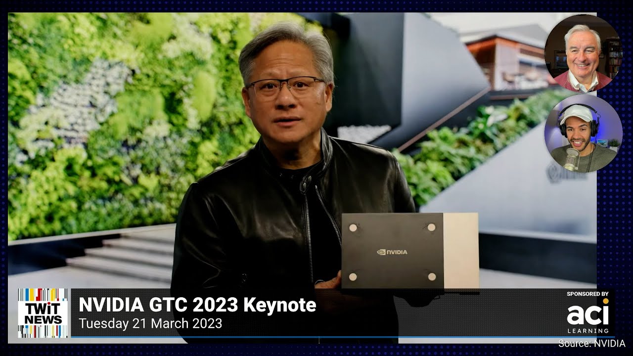 NVIDIA GTC 2023 Keynote - CEO Jensen Huang on generative AI, the metaverse, robotics