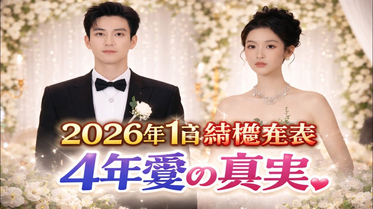 ワン・ズーチー＆ワン・ユーウェン、2026年1月に結婚発表――4年間の秘密、ついに明かされる