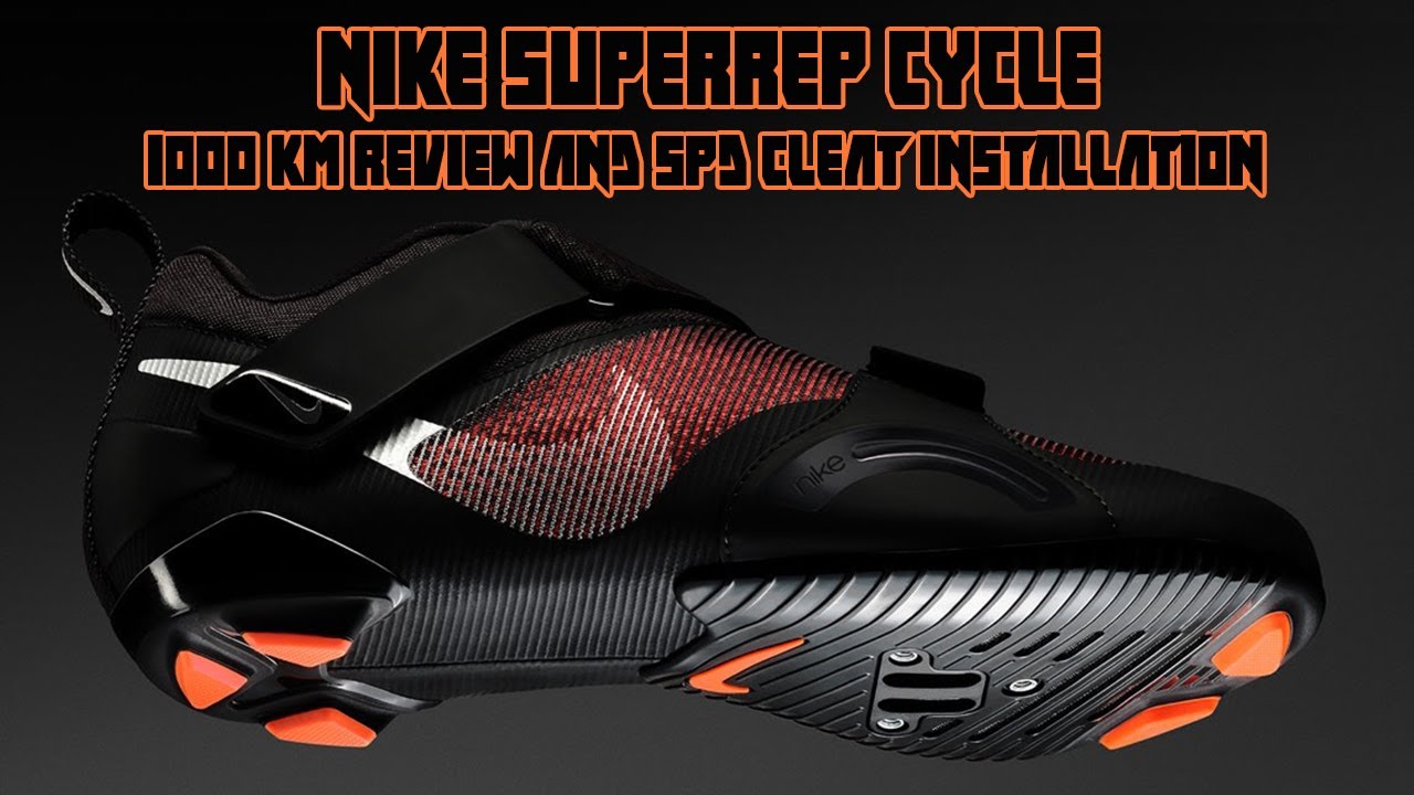 Nike SuperRep Cycle - Review and SPD Cleat Installation