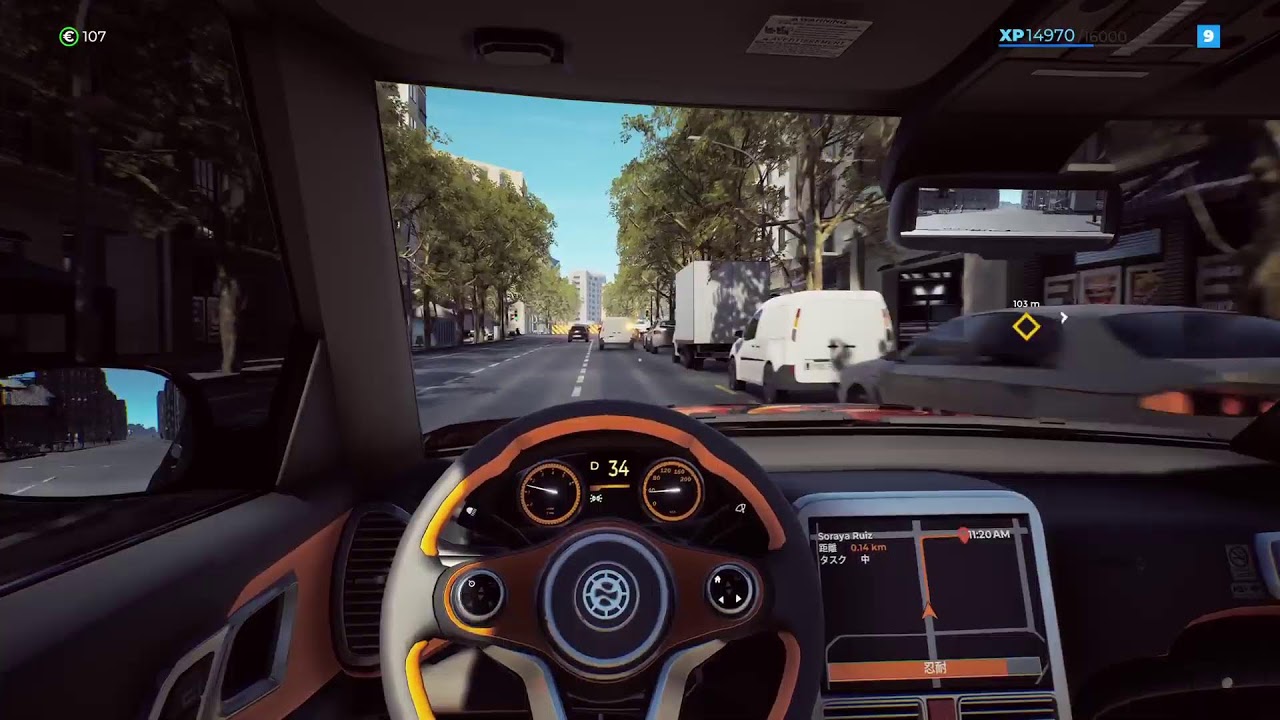 PS5【Taxi Life】#2 購入予定の方！このゲーム車からは降りられないので注意！マケねこのタクシードライバー生活！
