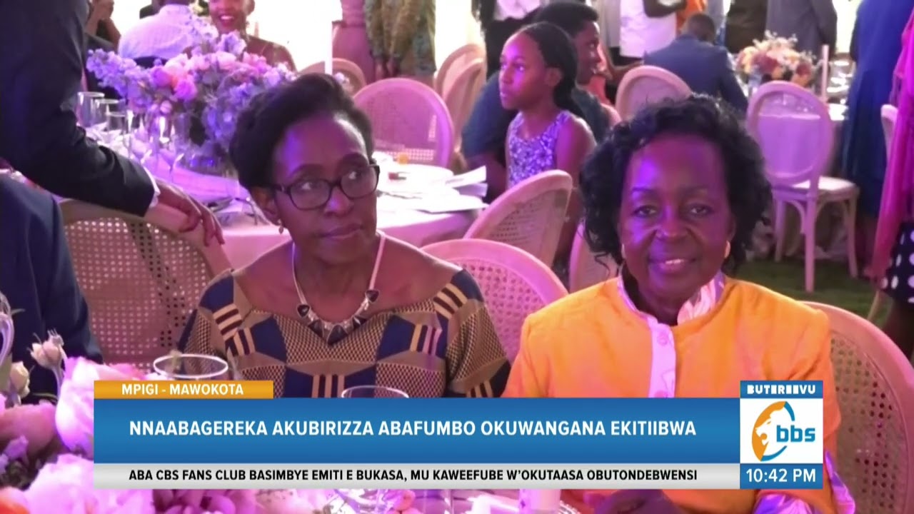 Embaga Y’owekitiibwa Apollo Makubuya, Nnaabagereka Akubirizza Abafumbo Okuwangana Ekitiibwa