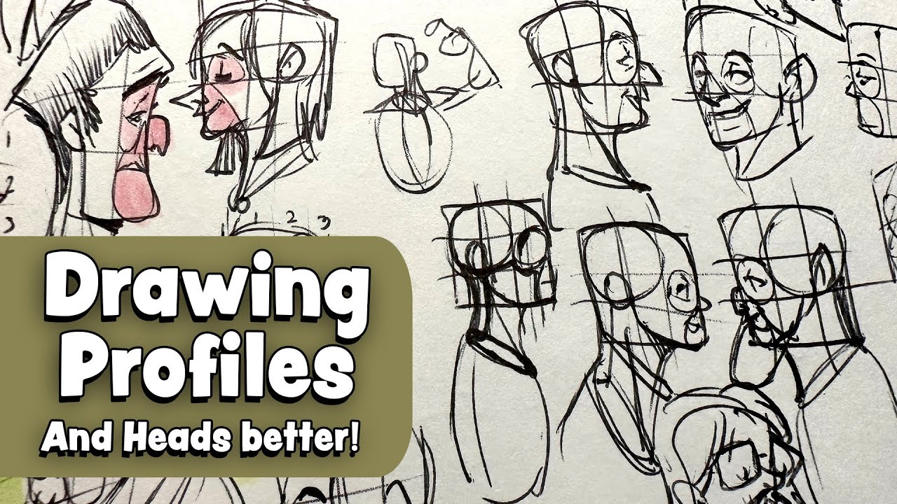 How to draw profiles and Faces better 1