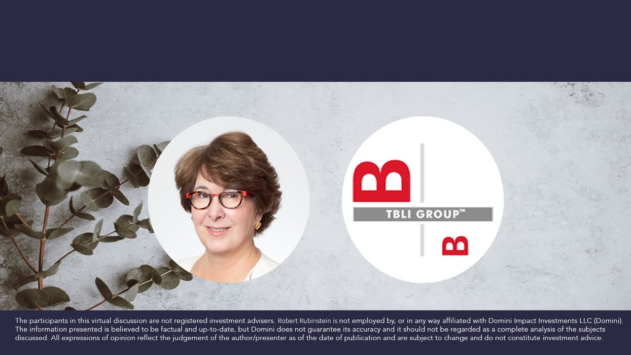 Amy Domini on Impact Investing