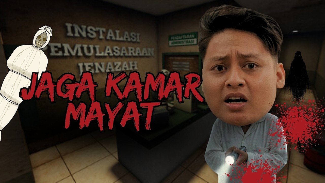 Mandiin Mayat emang menyeramkan , Shift malam kamar jenazah ROBLOX #roblox