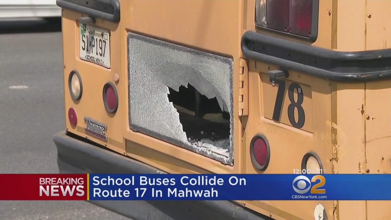 Two School Buses Crash In New Jersey