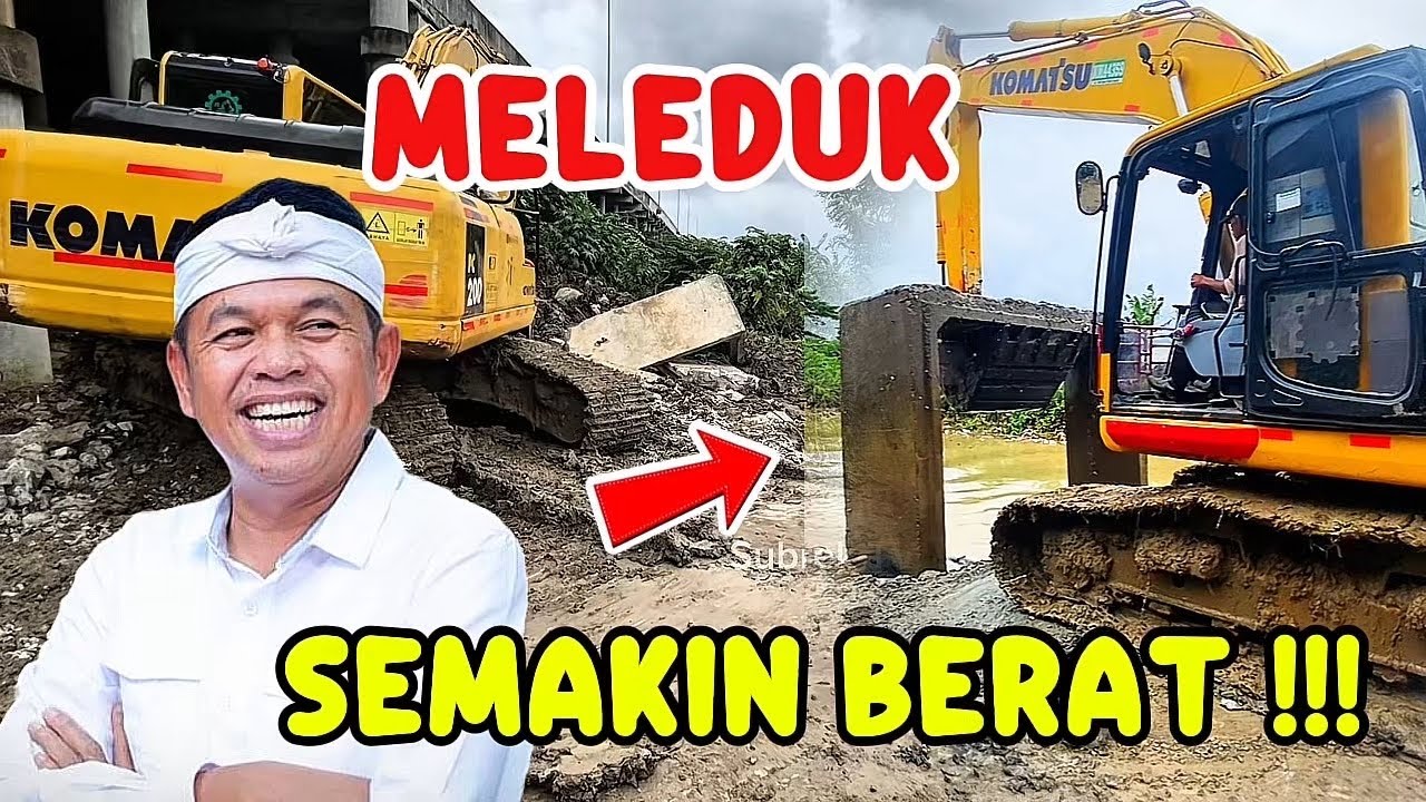 MANTAP ‼️ PEMBONGKARAN GORONG-GORONG VIRAL KALI GABUS - TOL GABUS  - DEDI MULYADI 