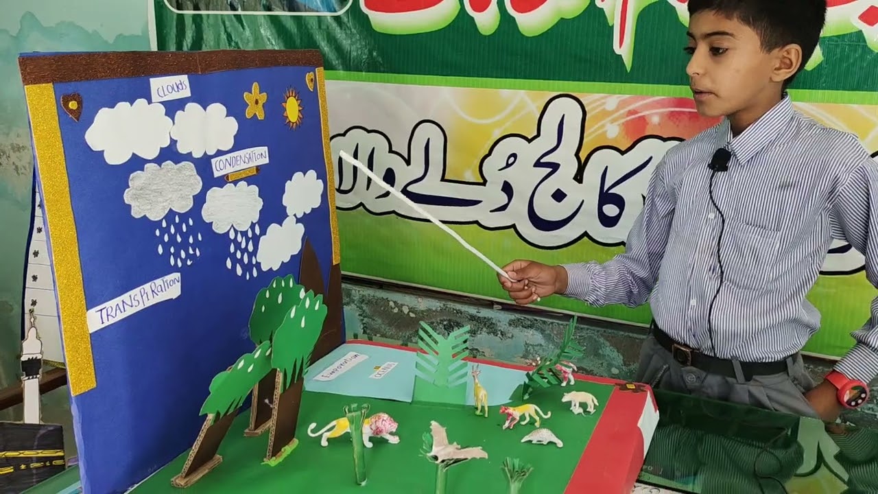 Pakistan Public School Model Competition in English Medium Good Work By students of Middle Classes.