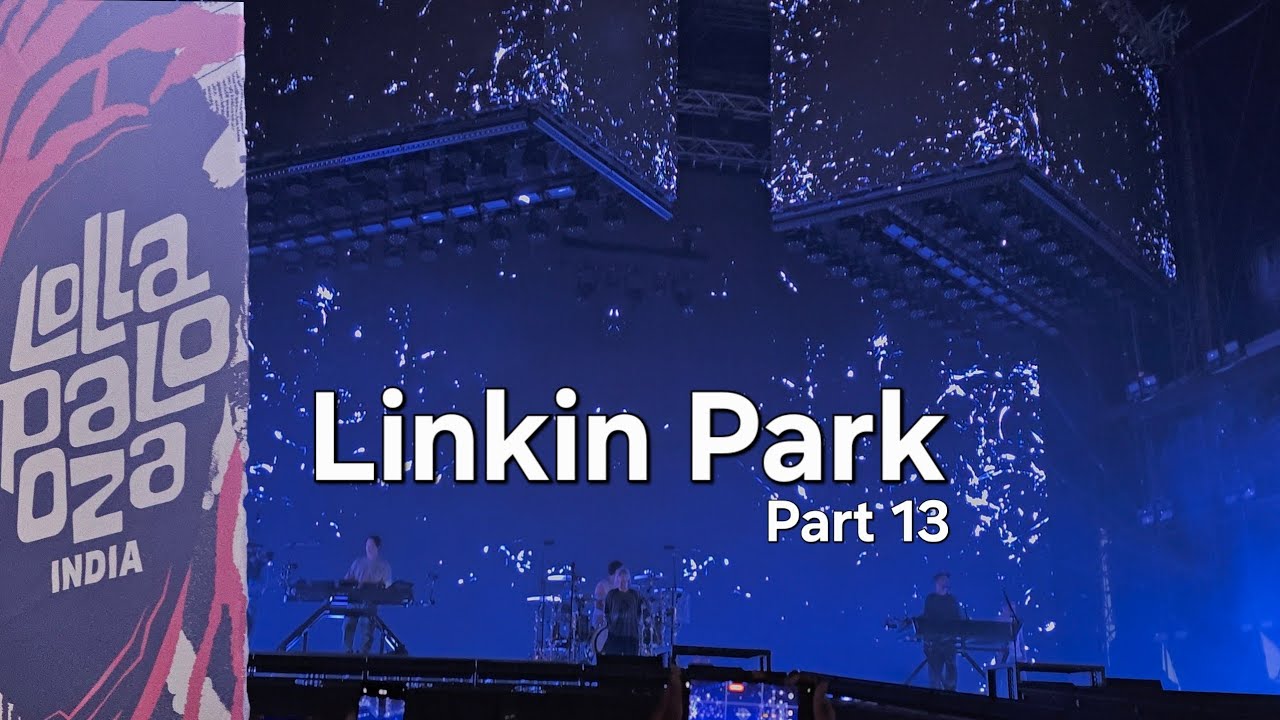 Linkin Park Live Lollapalooza Mumbai, India - 2026 Part 13 [4k recorded in 60fps]