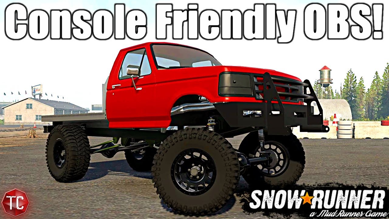 SnowRunner: THIS Console Friendly Ford OBS Flatbed is an AMAZING ALL-ROUNDER!