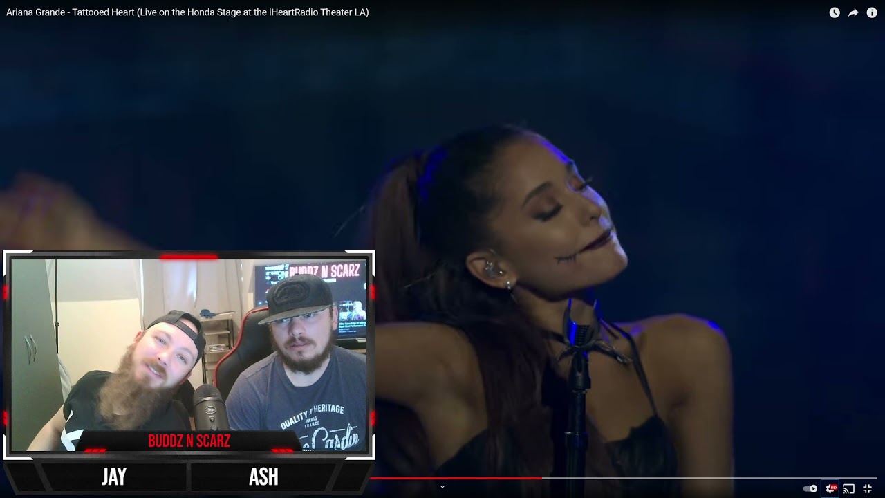 Ariana Grande Tattooed Heart Live Brothers Reaction ❤