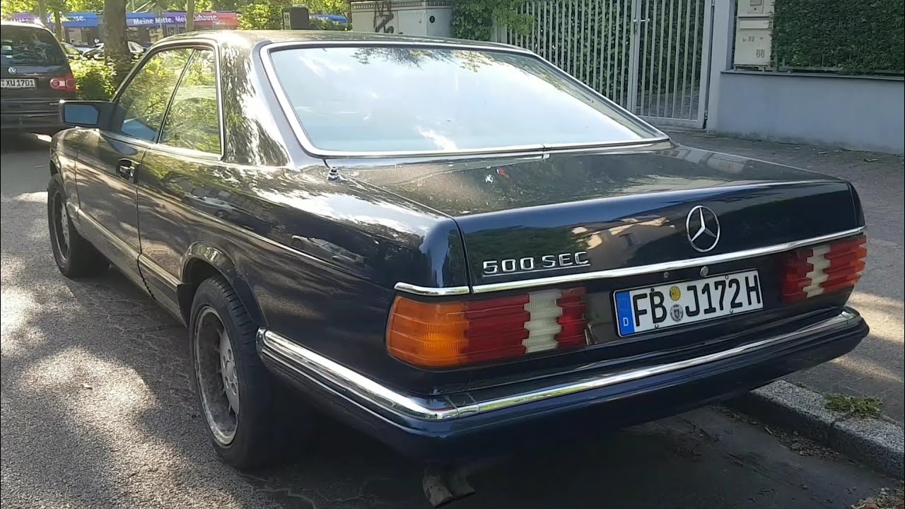 MERCEDES C126 500 SEC COUPE