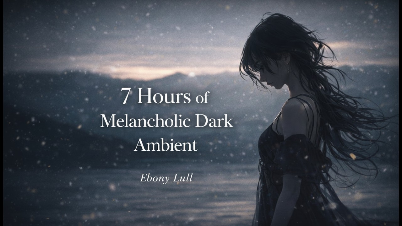 When the World Sleeps — 7 Hours Dark Ambient for Restless Minds • Melancholic Downtempo 🌘