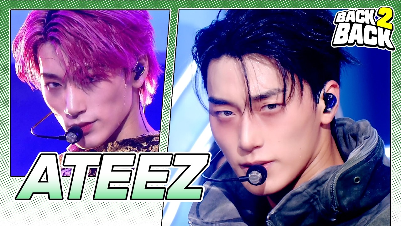 [4K BACK2BACK ⭐ ATEEZ] Fireworks (I'm The One) 🔁 Adrenaline | KBS WORLD TV