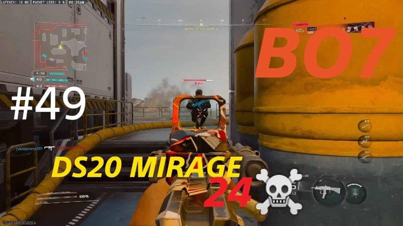 Call of Duty BO7- DS20 MIRAGE gameplay on BLACK HEART (No Commentary)
