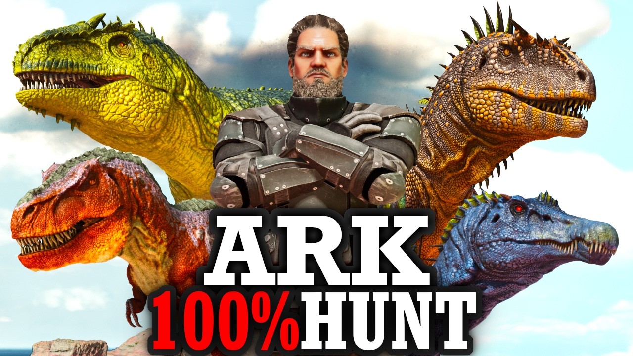 У меня есть 24 часа, чтобы приручить каждое островное существо — Охота [ARK: Survival Ascended]