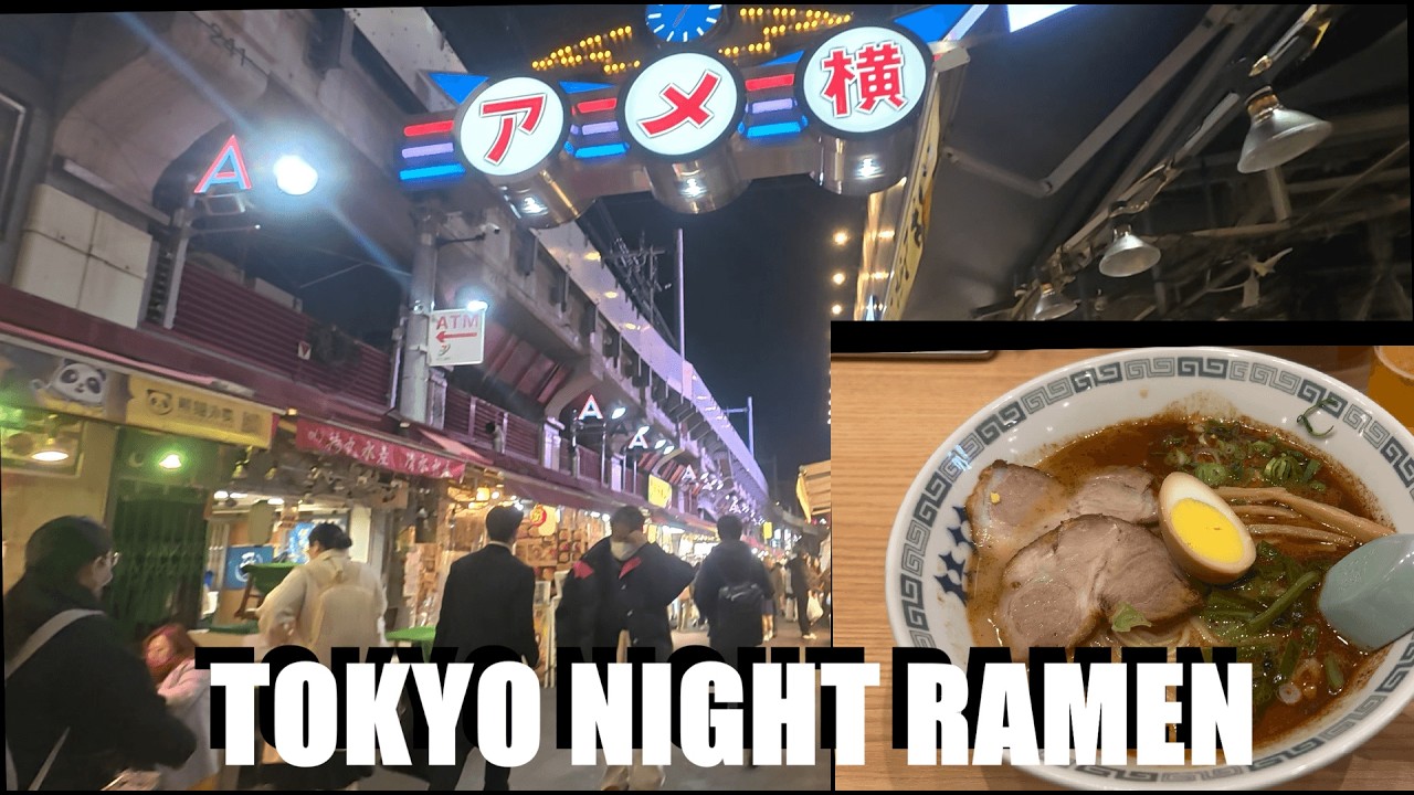 Tokyo Night Market & Late Night Ramen
