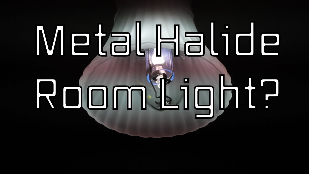 Installing a Metal Halide Room Light
