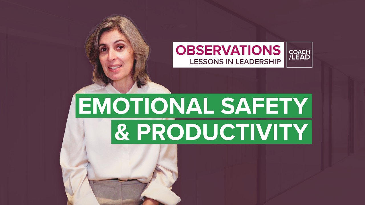 Emotional Safety is NOT Soft: The Critical Foundation for Team Productivity